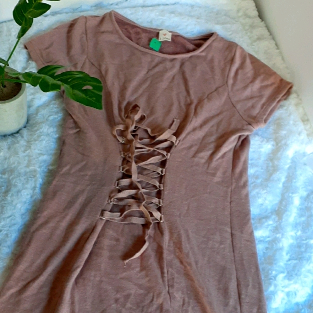 NWT Cute Muave Corset Dress